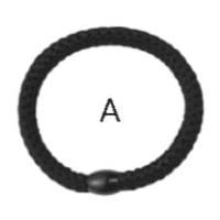 Haarelastiekjes bracelet