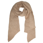 Zachte wintersjaal beige