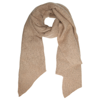 Zachte wintersjaal beige