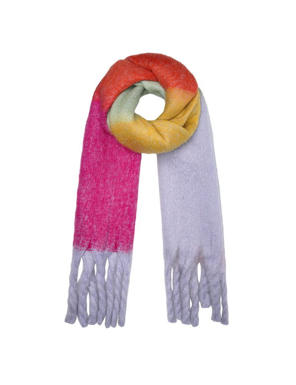 Sjaal lichte kleuren