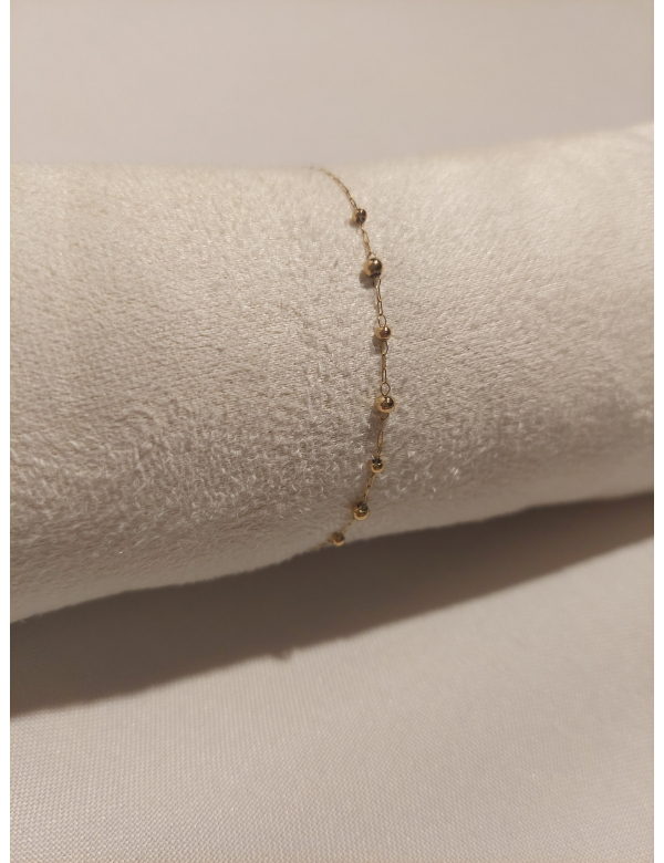 fijn goud armbandje