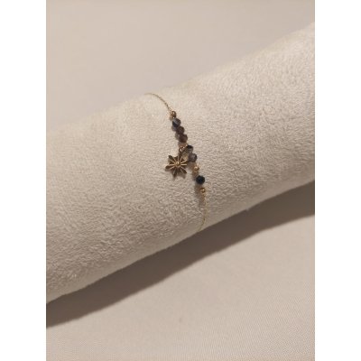 fijn goud armbandje met ster