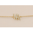 Armband met kleine zirkonia steentjes met Mama tekst