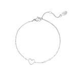 Armband met Hart en Pijl Bedel