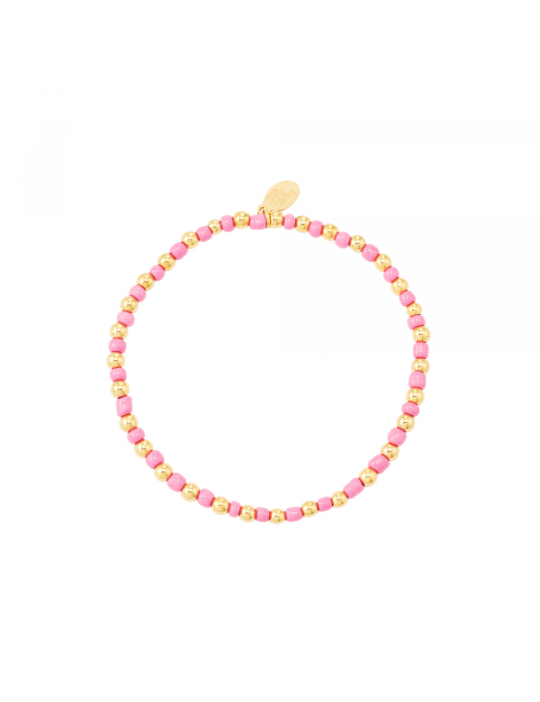 Armband roze & goud Armband roze & goud