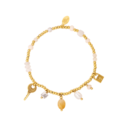 Roestvrij stalen armband kralen