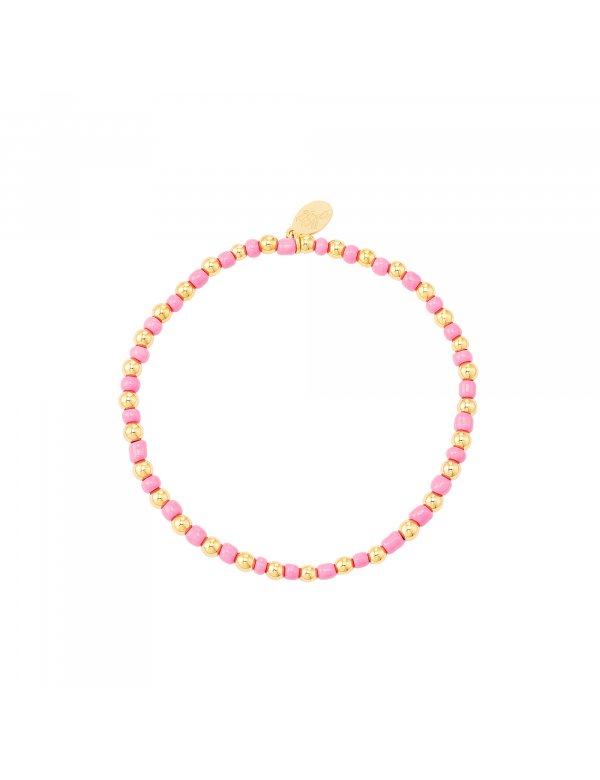 Armband roze & goud Armband roze & goud