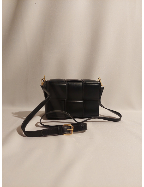 tas met effect van gevlochten banden 