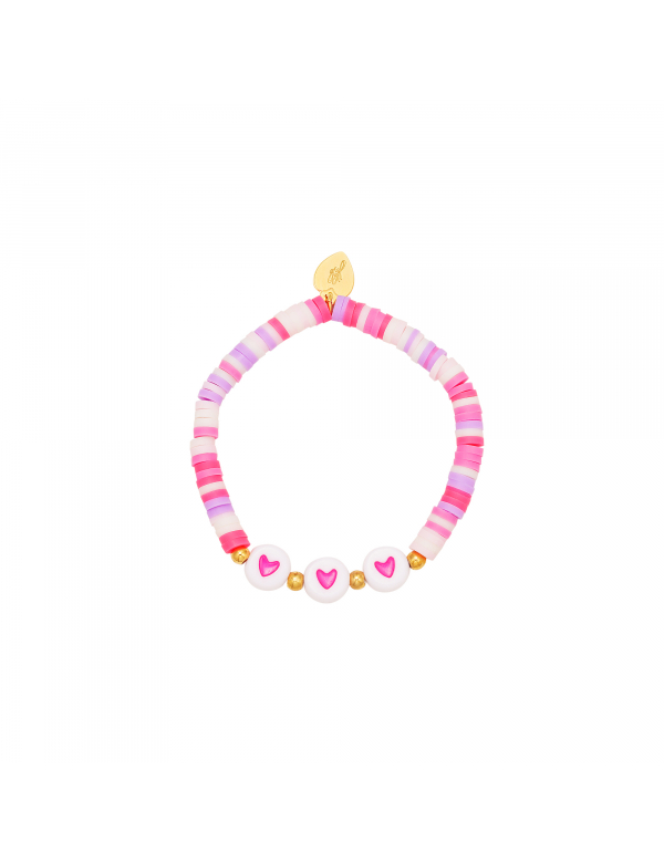 Kids - hartjes armband