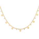 Ketting circels met strass