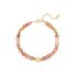 Armband met multi kleuren stenen kralen