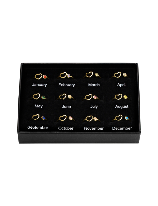 Geboortesteen Ring Geboortesteen Ring